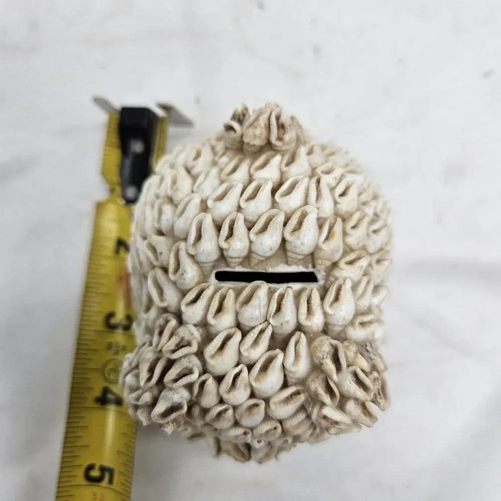 Vintage Sea Shell Pig Piggy Bank Coin‎ Bank